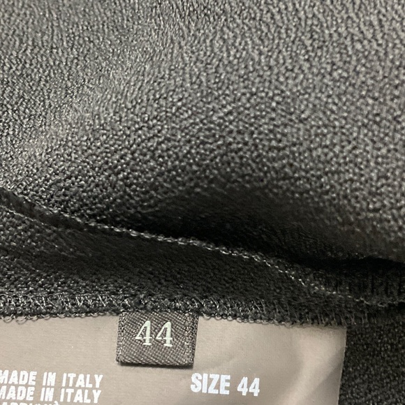 PRADA BLACK 2013 FLARED CREPE SKIRT - Picture 5 of 6